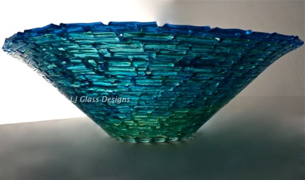 Glass artists will display and sell their artwork during the show. 