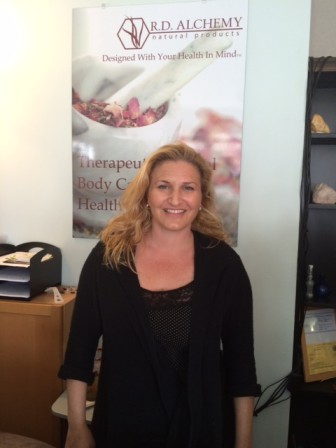 Regina Di Silvestro is the proprietor of R.D. Alchemy Natural Products in Little Italy.