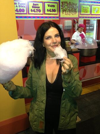 Concetta Antico-Pizzinat loves all the world has to offer, including “fairy floss,” (known in the states as cotton candy).  While visiting her homeland Australia, she returned to the amusement park where kids never grow old.