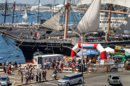 The Maritime Museum of San Diego will be decked with color and activity during the 2016 Festival of Sail.  