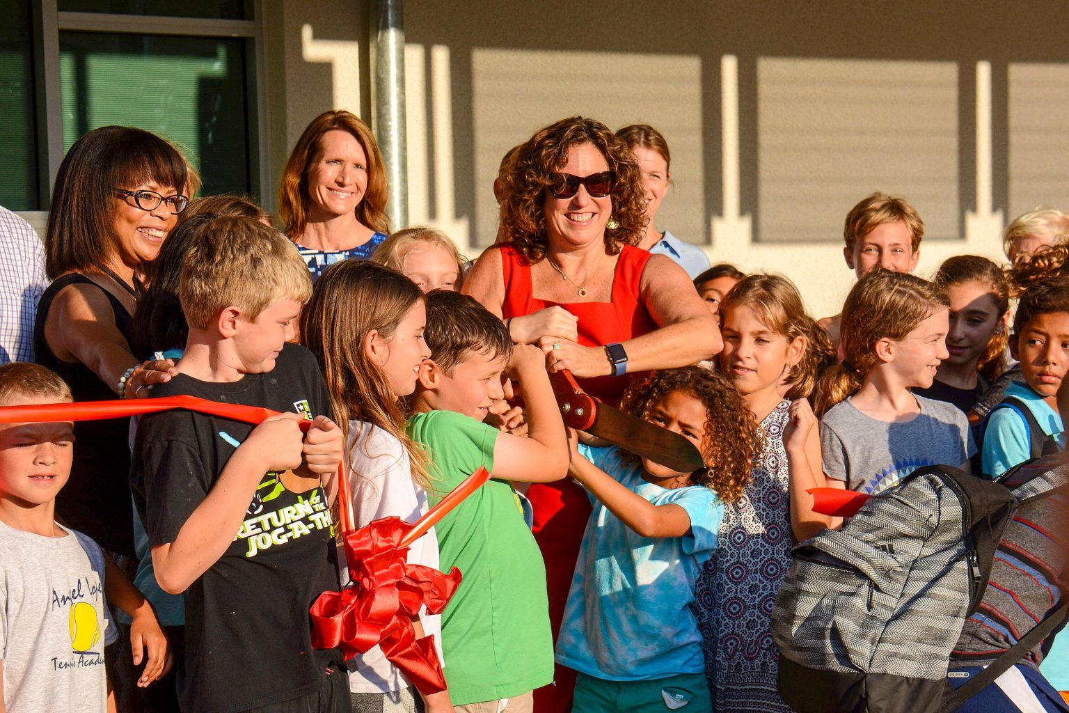 Grant K8 Holds New Facilities Ribbon Cutting Ceremony and Back to