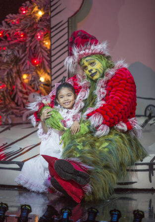 The Grinch startled grandchild number four. Photo by Jim Cox.