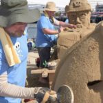 7th Annual U.S. Sand Sculpting Challenge Takes Place on the Waterfront