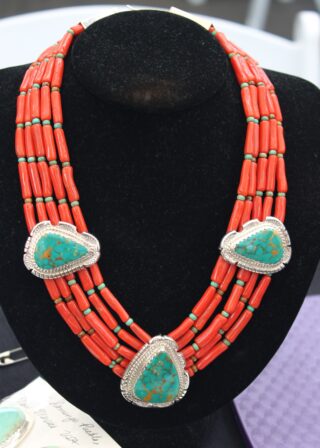 Collectors of fine Native American jewelry will have lots to view and purchase. 