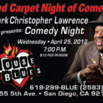 Mark Christopher Lawrence Brings the Funny to House of Blues April 25th Show, Beginning at 7:00 p.m.