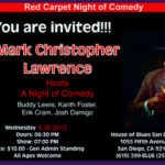 Mark Christopher Lawrence Hosts A Night Of Red Carpet Comedy 5.30.2012