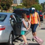 Grant K-8 Students Participate in Safety – Cone Zone – Guards