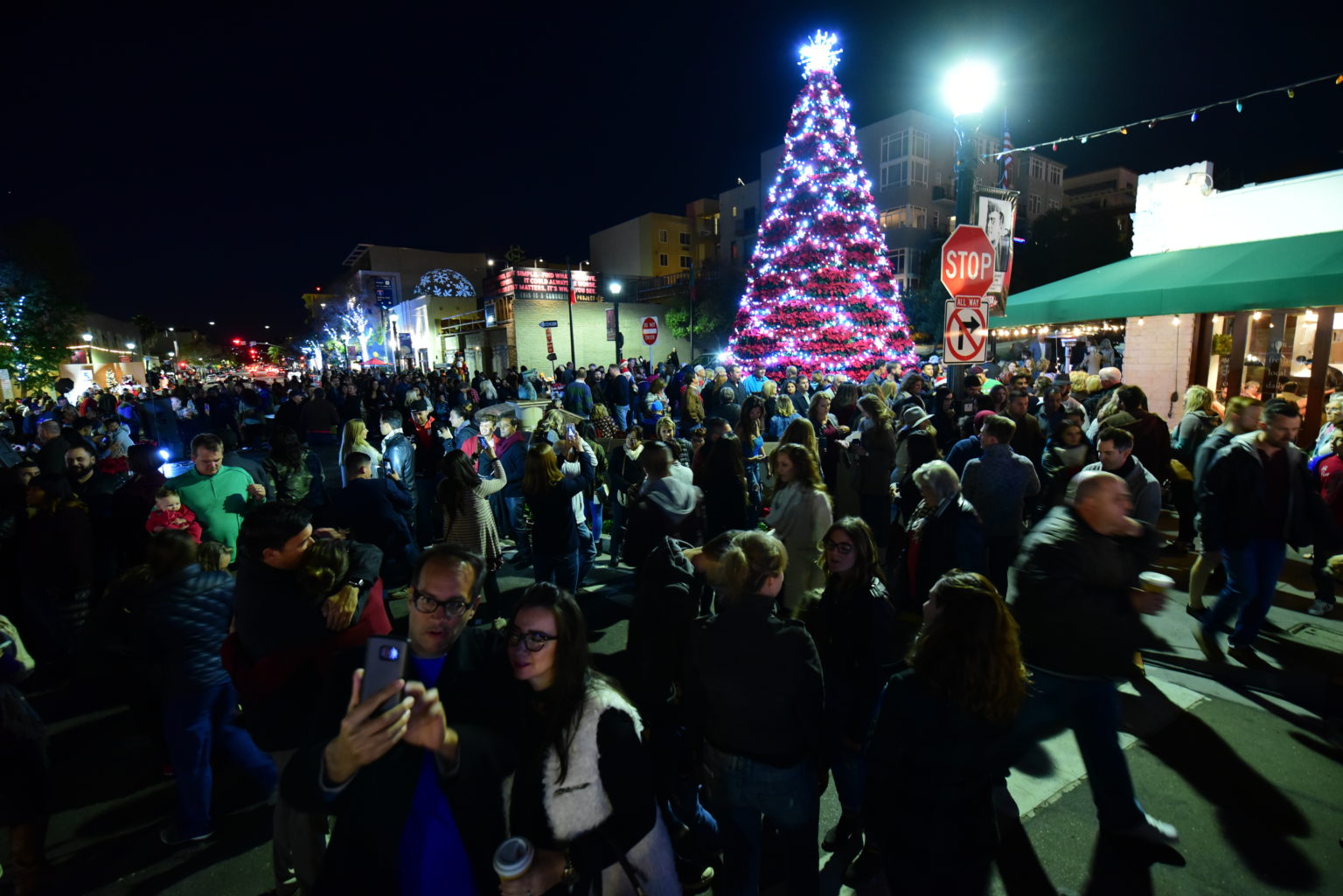 Little Italy Christmas Tree Lighting Ceremony Presidio Sentinel