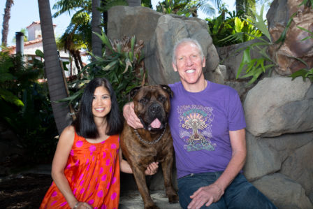 Lori and Bill Walton are being honored at the upcoming Peace Awards. Photo is courtesy of Taylor Hanson. 